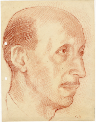 Primera imagen del registro Rostro de perfil rector Ignacio González G
