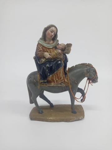 Primera imagen del registro Virgen y burro