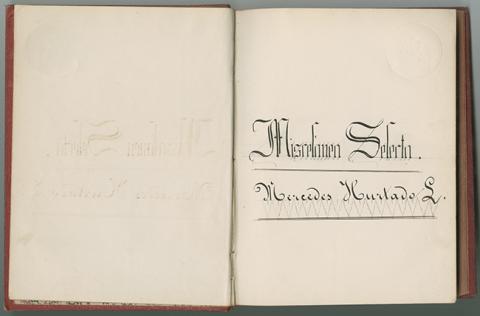 Primera imagen del registro Cuaderno miscelaneo Selecta
