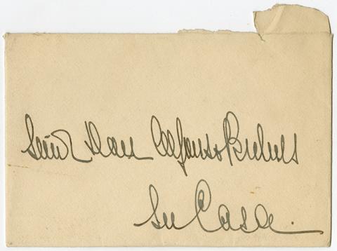 Primera imagen del registro Carta de Hernán Díaz Arrieta a Alfonso Bulnes