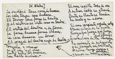 Primera imagen del registro Traducción de un poema de William Blake