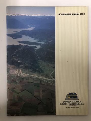 Primera imagen del registro Cuarta Memoria Anual Empresa Eléctrica Colbún Machicura S.A.