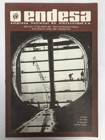 Primera imagen del registro Boletín Endesa. Año XXXI N°324 Mayo 1984