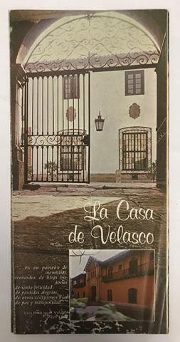 Primera imagen del registro La Casa de Velasco
