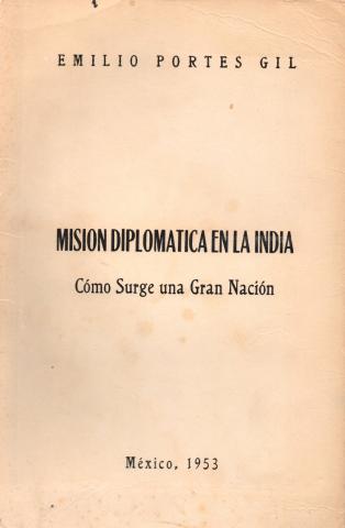 Primera imagen del registro Misión diplomática en la india