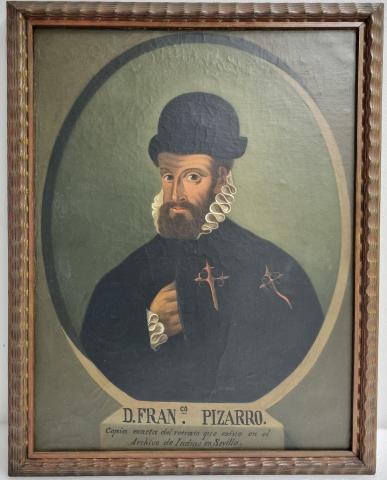 Primera imagen del registro Retrato de Don Francisco Pizarro
