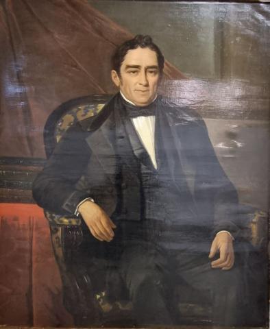 Primera imagen del registro Retrato de Don Joaquín Tocornal Jiménez