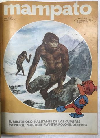 Primera imagen del registro Vol.I Revista Mampato año I n°3. 27 de noviembre de 1968