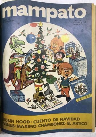 Primera imagen del registro Vol.I Revista Mampato año I n°5. 25 de diciembre de 1968