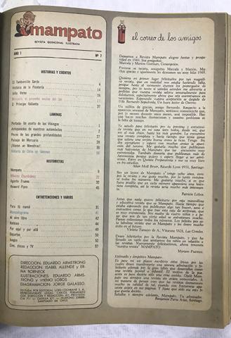Primera imagen del registro Vol.I Revista Mampato año I n°7.
