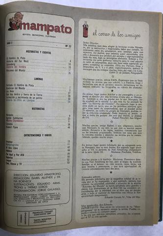 Primera imagen del registro Vol.II Revista Mampato año I n°22.