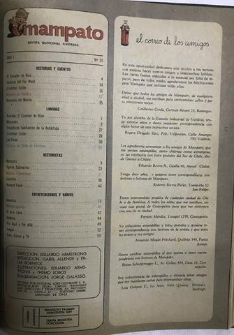 Primera imagen del registro Vol.II Revista Mampato año I n°25.
