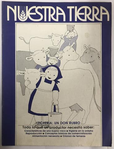Primera imagen del registro Revista Nuestra Tierra. Lecheria: Un don rubro