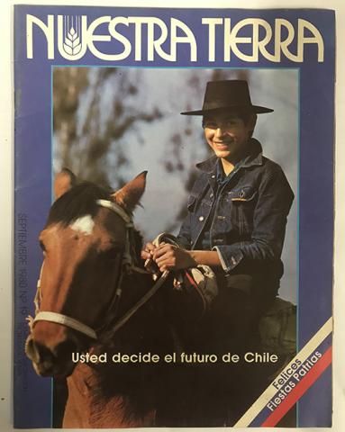 Primera imagen del registro Revista Nuestra Tierra N°19 septiembre 1980