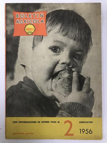 Primera imagen del registro Boletín Agrícola Shell. N°2-1956-año XV