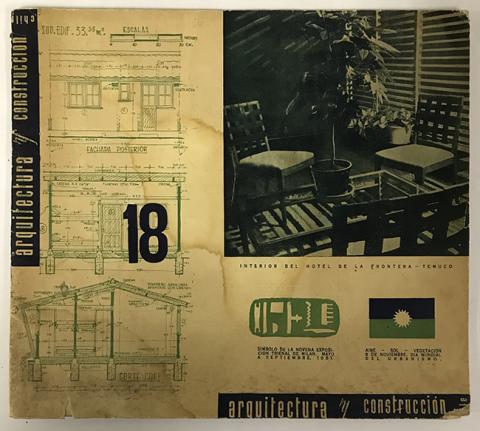 Primera imagen del registro Revista Arquitectura y construcción n°18