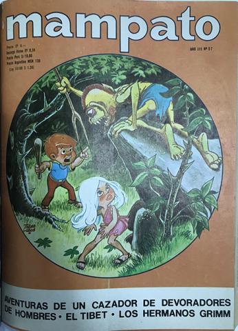 Primera imagen del registro Vol.V Revista Mampato año III n°57. 30 de diciembre de 1970