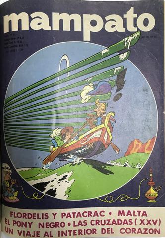Primera imagen del registro Vol.V Revista Mampato año III n°60. 10 de febrero de 1971