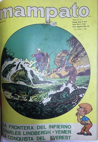 Primera imagen del registro Vol.V Revista Mampato año III n°61. 24 de febrero de 1971