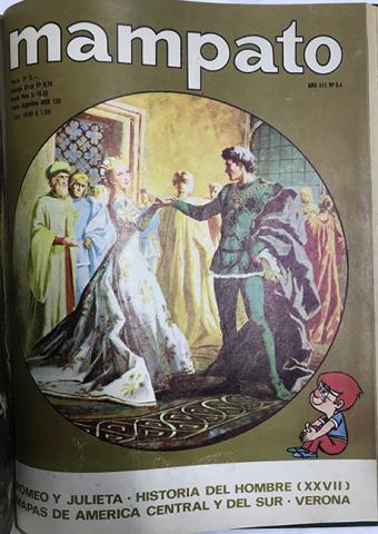 Primera imagen del registro Vol.V Revista Mampato año III n°64. 7 de abril de 1971