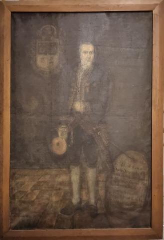 Primera imagen del registro Retrato de Don José Santos Izquierdo Romero