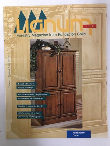 Primera imagen del registro Lignum. Forestry Magazine. Volume 1. Number 7. January ´95