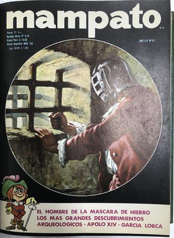 Primera imagen del registro Vol.VI Revista Mampato año III n°67. 1971