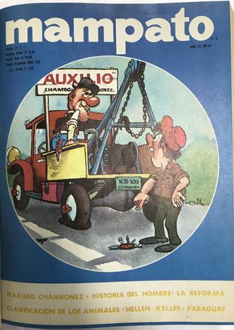 Primera imagen del registro Vol.VI Revista Mampato año III n°68. 1971