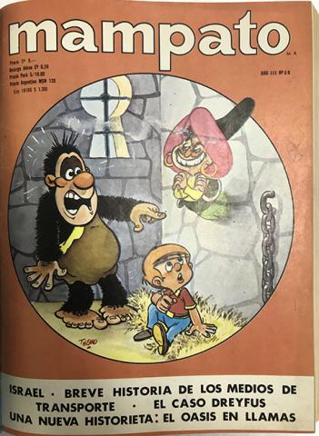 Primera imagen del registro Vol.VI Revista Mampato año III n°69. 1971