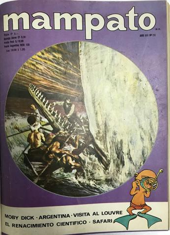 Primera imagen del registro Vol.VI Revista Mampato año III n°70. 1971