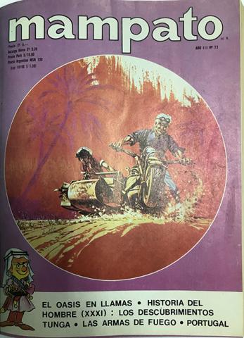 Primera imagen del registro Vol.VI Revista Mampato año III n°73. 1971