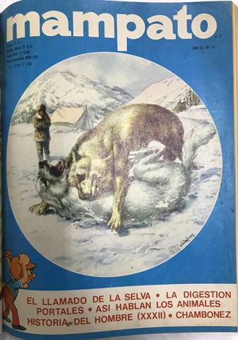 Primera imagen del registro Vol.VI Revista Mampato año III n°75. 1971