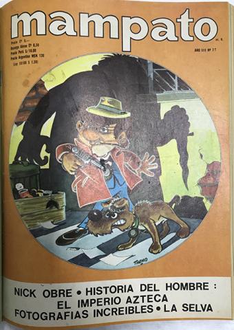 Primera imagen del registro Vol.VI Revista Mampato año III n°77. 1971