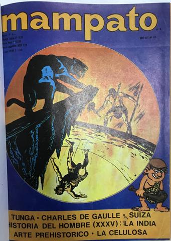 Primera imagen del registro Vol.VII Revista Mampato año III n°81. 1971