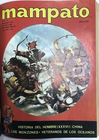 Primera imagen del registro Vol.VII Revista Mampato año III n°83. 1971