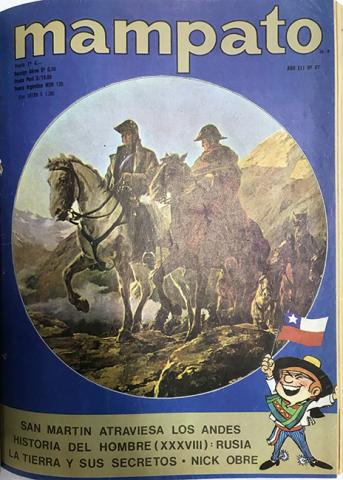 Primera imagen del registro Vol.VII Revista Mampato año III n°87. 1971