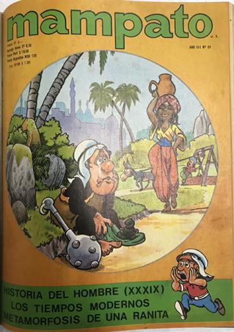 Primera imagen del registro Vol.VII Revista Mampato año III n°89. 1971