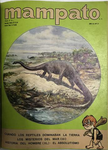 Primera imagen del registro Vol.VII Revista Mampato año III n°91. 1971
