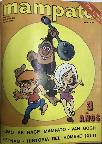 Primera imagen del registro Vol.VII Revista Mampato año III n° 93. 1971