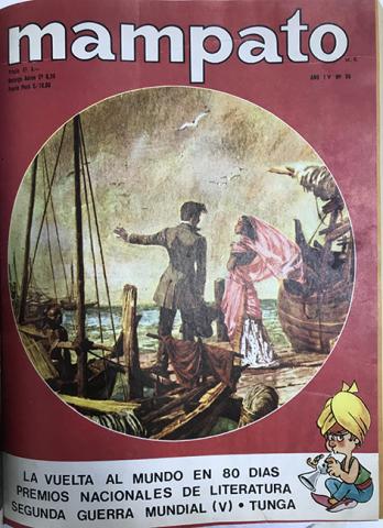 Primera imagen del registro Vol.VIII Revista Mampato año IV n°96. 1971
