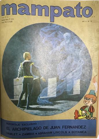 Primera imagen del registro Vol.VIII Revista Mampato año IV n°98. 1971