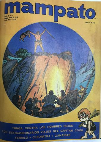 Primera imagen del registro Vol.VIII Revista Mampato año IV n°102. 1971