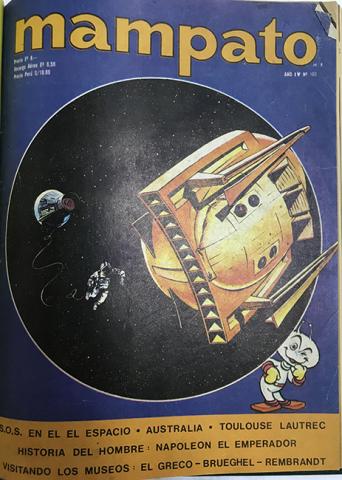 Primera imagen del registro Vol.VIII Revista Mampato año IV n°103. 1972