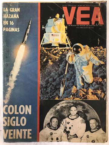 Primera imagen del registro Revista Vea n°1573. Santiago de Chile, 24 de julio de 1969