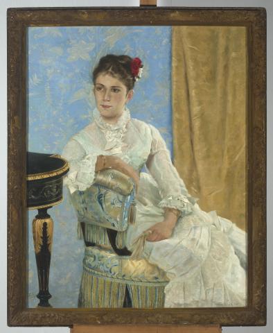 Primera imagen del registro Retrato de la hija del General Bulnes