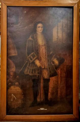 Primera imagen del registro Retrato de Don Fermín Francisco de Uztariz y Ollo