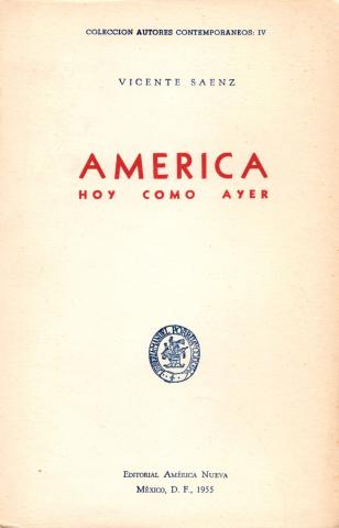 Primera imagen del registro América hoy como ayer