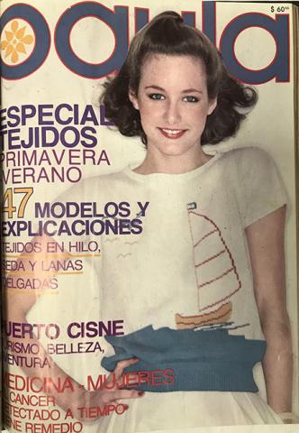 Primera imagen del registro Tomo XXIV Revista Paula n°306 1979