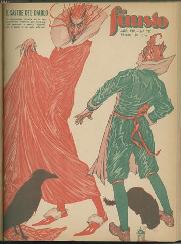 Primera imagen del registro Revista Don Fausto. Año XIV n°725