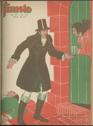 Primera imagen del registro Revista Don Fausto. Año XV n°729